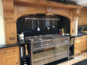 Granite and wood: Our recent project with the Handmade Kitchen Company