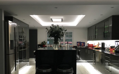 Recent Project: Black quartz worktops – take a look