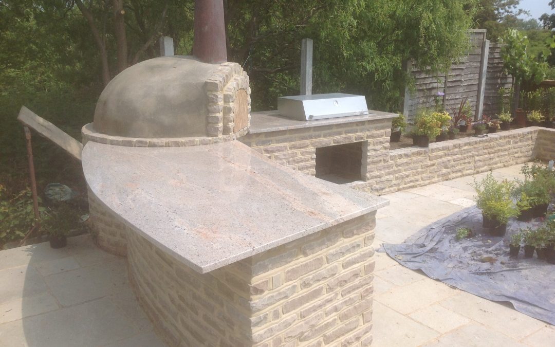 Recent Project: Stunning granite BBQ area