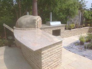 Granite BBQ area, worktops fitted in Essex by Millstone Designs